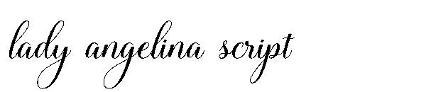 lady angelina script