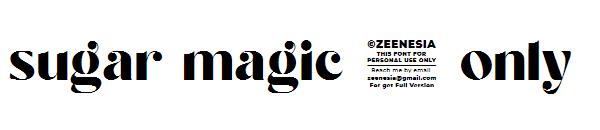 sugar magic - only