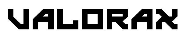 valorax字体