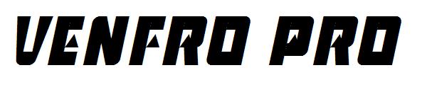 Venfro pro字体