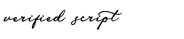 verified script