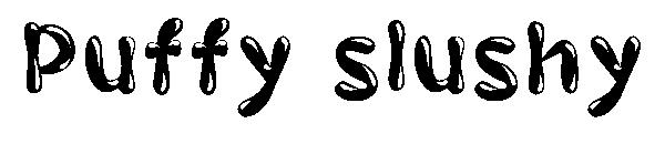 Puffy slushy字体