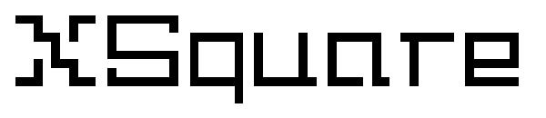 XSquare字体