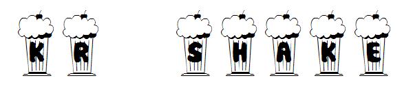 KR Shake字体