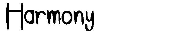 Harmony字体