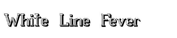 White Line Fever字体