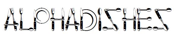 AlphaDishes字体