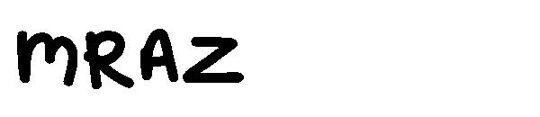 Mraz字体