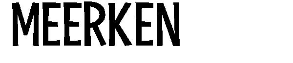 Meerken字体