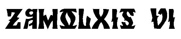 Zamolxis VI字体