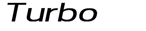 Turbo字体