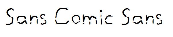 Sans Comic Sans字体