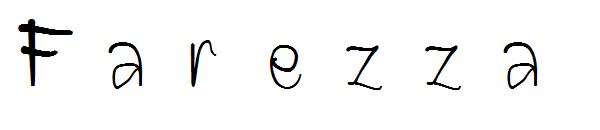 Farezza字体
