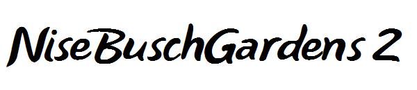 NiseBuschGardens 2字体