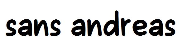 sans andreas