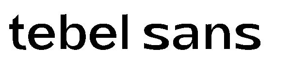 tebel sans