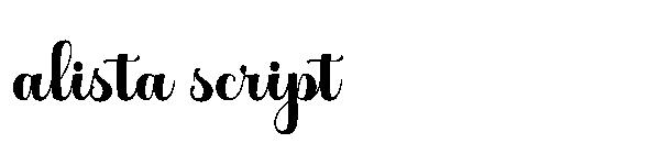 alista script
