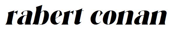 rabert conan