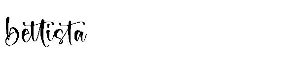 Bettista字体