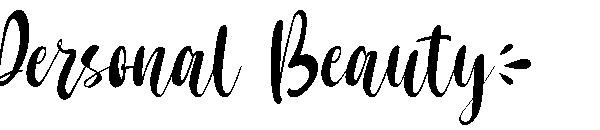 personal beauty