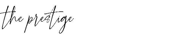 The prestige字体