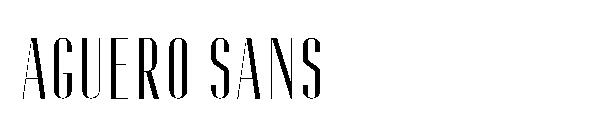 aguero sans