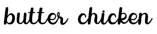 butter chicken