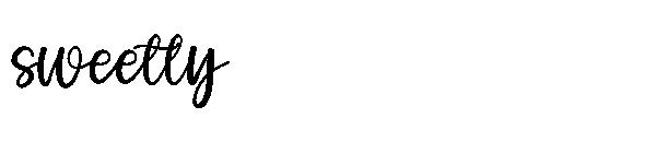 sweetly字体
