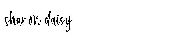 Sharon daisy字体