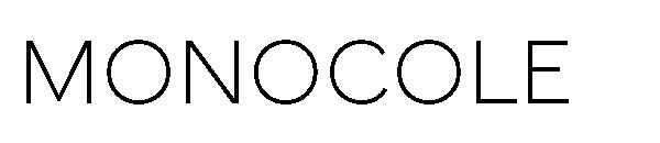 Monocole字体