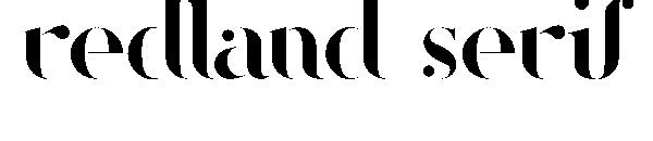redland serif字体