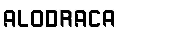 alodraca字体