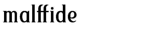 malffide字体