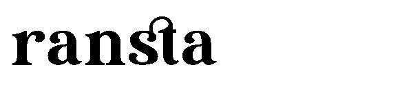 ransta字体