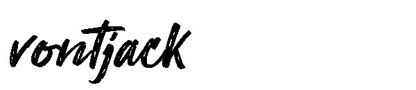 Vontjack字体