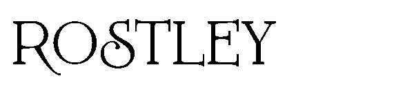 Rostley字体