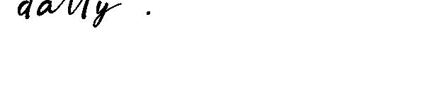 dalty .字体