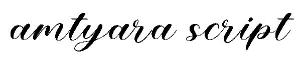 amtyara script字体