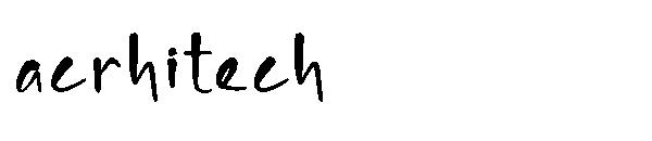 acrhitech字体