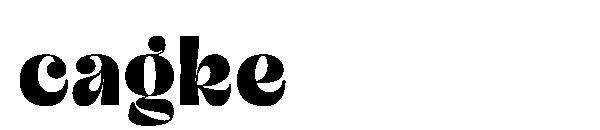cagke字体