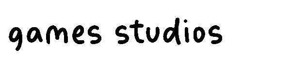 games studios字体