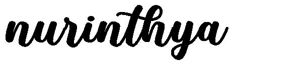 nurinthya字体