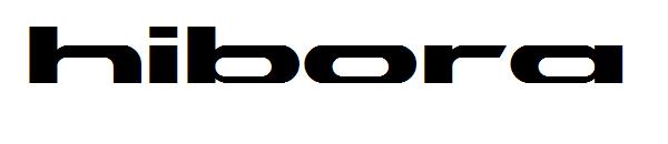 hibora字体