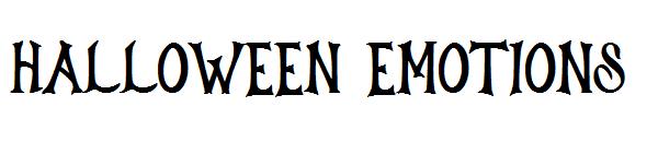 halloween emotions字体