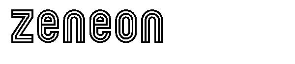 zeneon字体