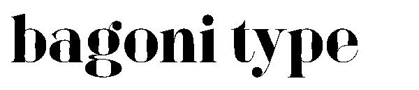 bagoni type字体
