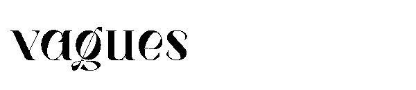 Vagues字体