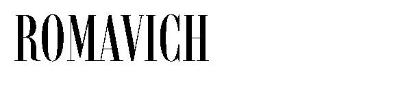 Romavich字体