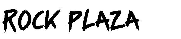 rock plaza字体
