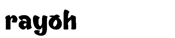 rayoh字体